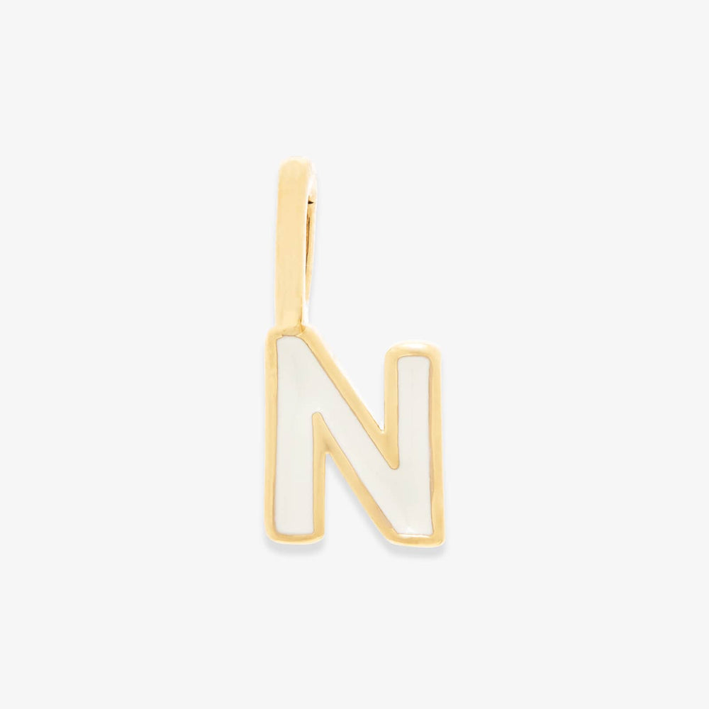 Harper Enamel Alphabet Charm 24