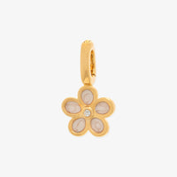 Harper Pearl Plumeria Charm