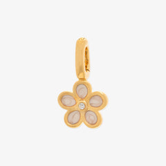 Harper Pearl Plumeria Charm