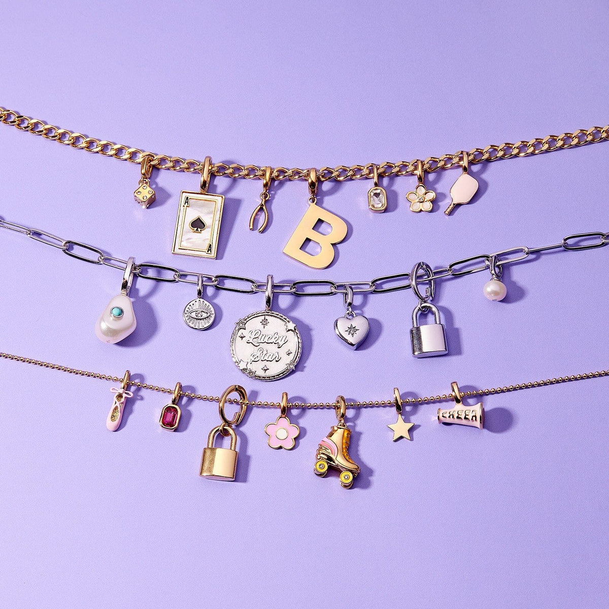 Harper Lucky Star Statement Charm