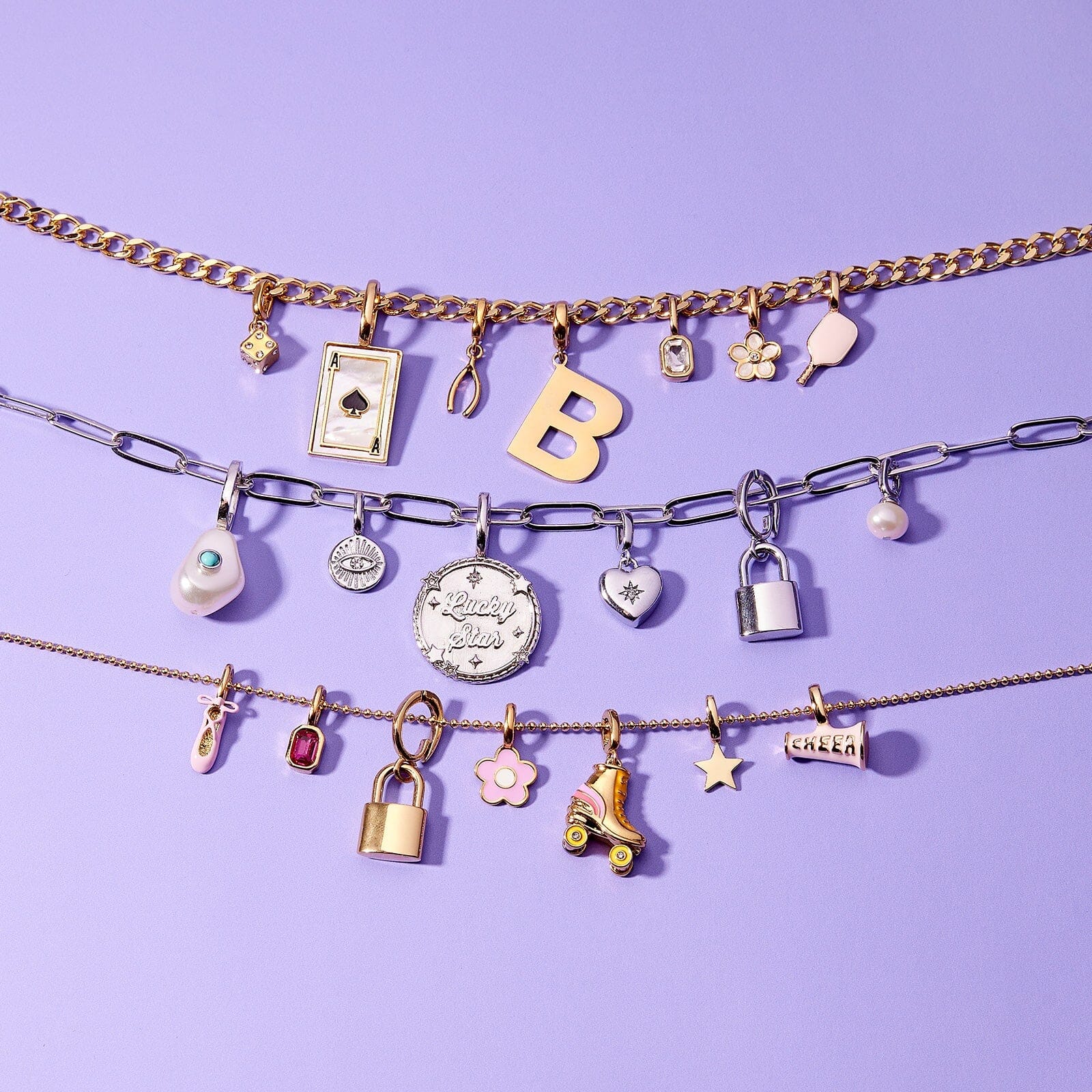 Harper Lucky Star Statement Charm