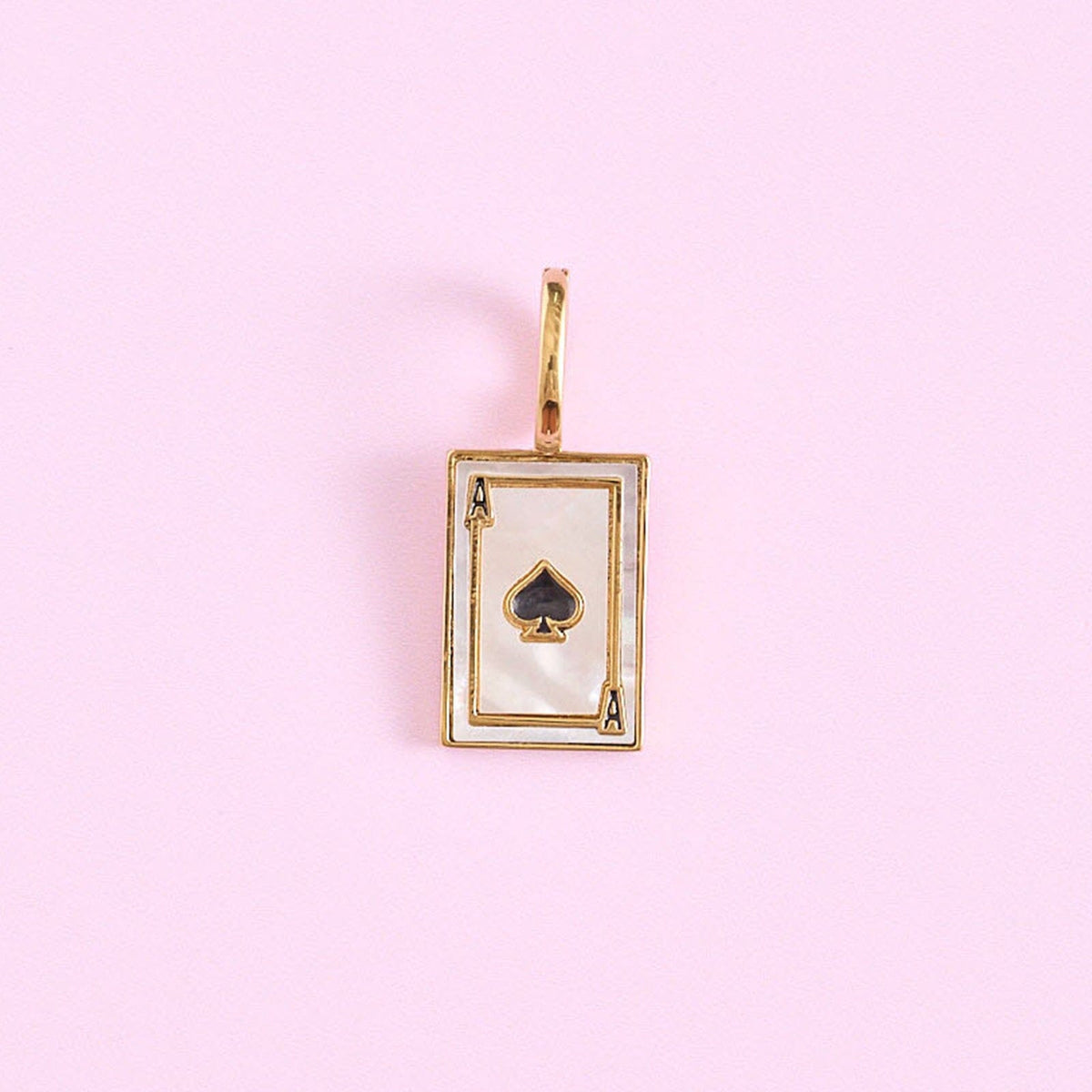 Harper Ace of Spades Statement Charm