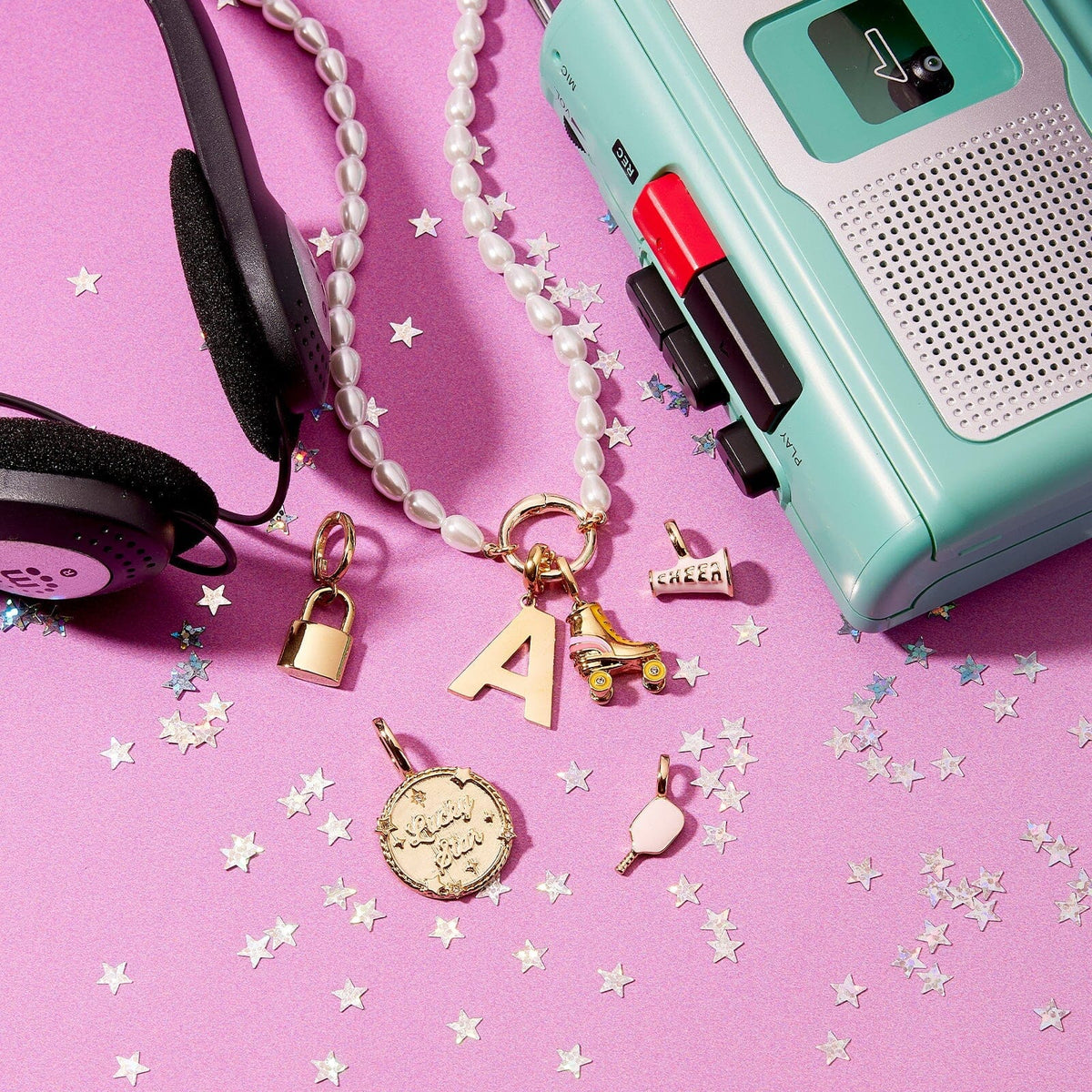 Harper Padlock Charm