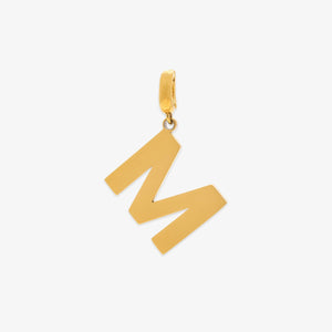 Harper Slanted Statement Alphabet Charm