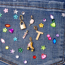 Harper Slanted Statement Alphabet Charm