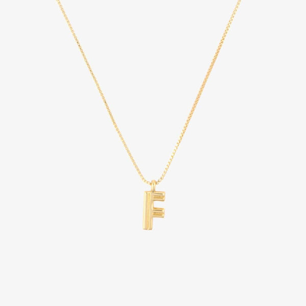 Initial Pendant Necklace