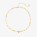 Initial Pearl & Seed Bead Choker