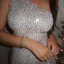 Metallic Friendship Bracelet