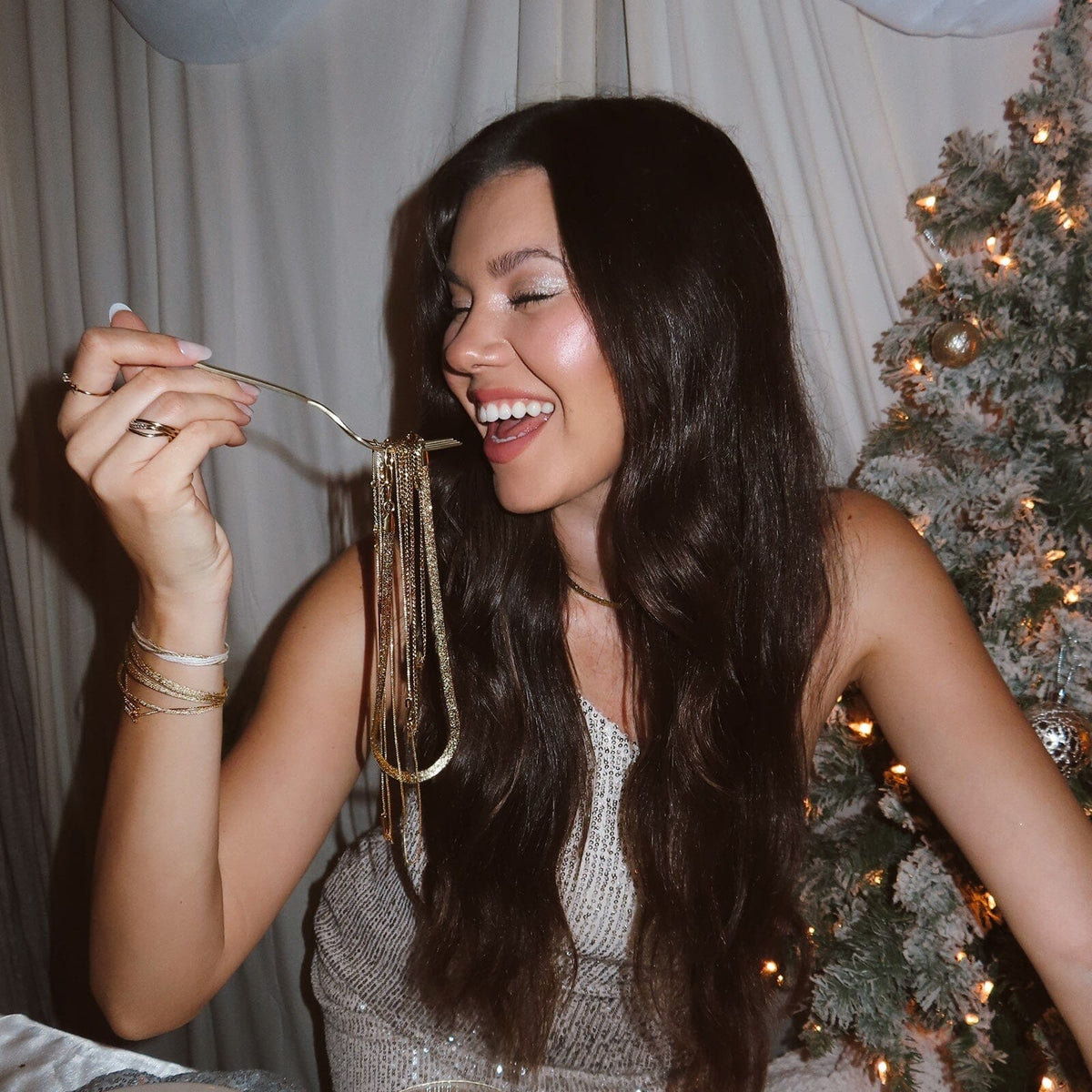 Metallic Friendship Bracelet