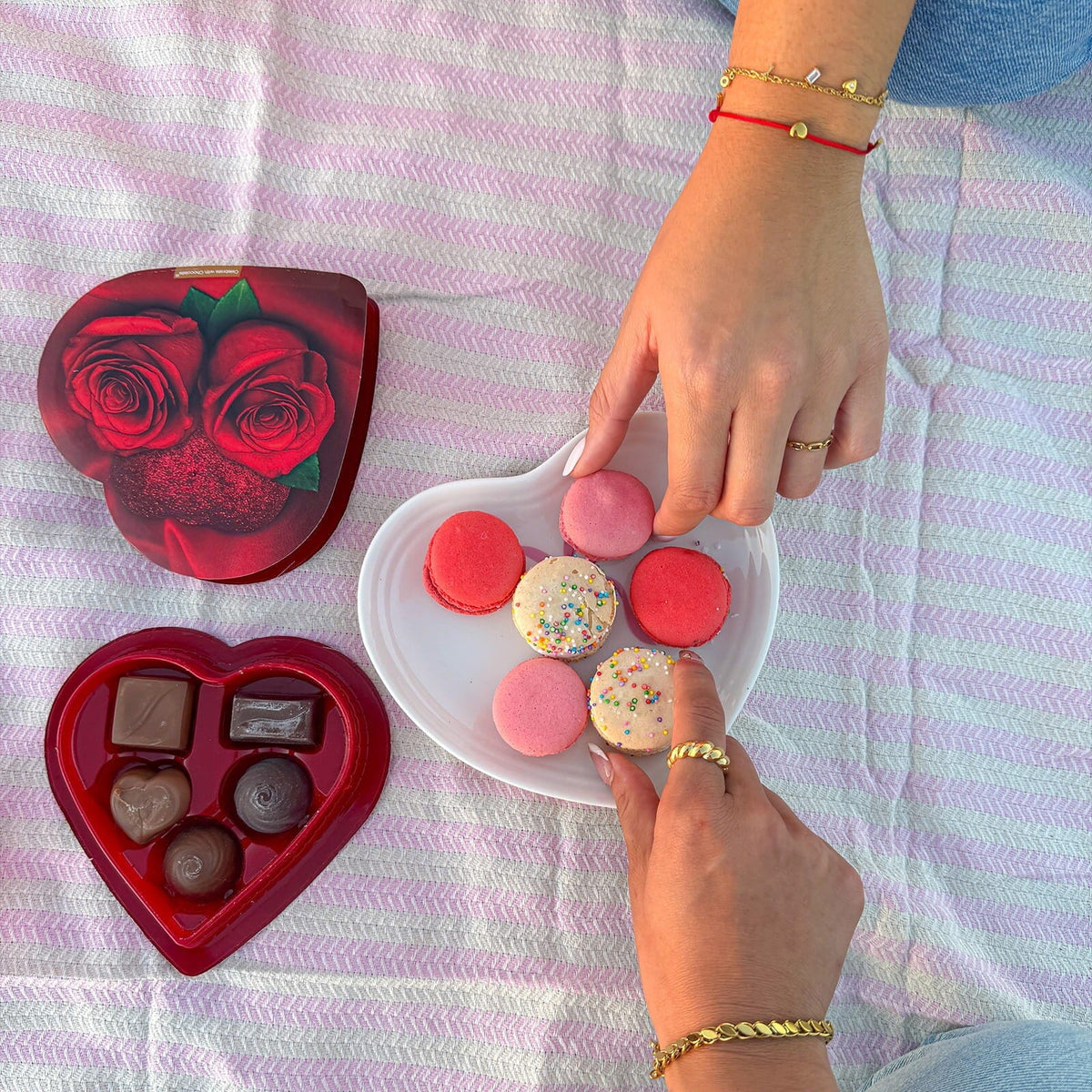 Lydia Heart Charm Bracelet