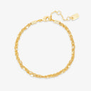 Layered Twisted Rope Chain Bracelet