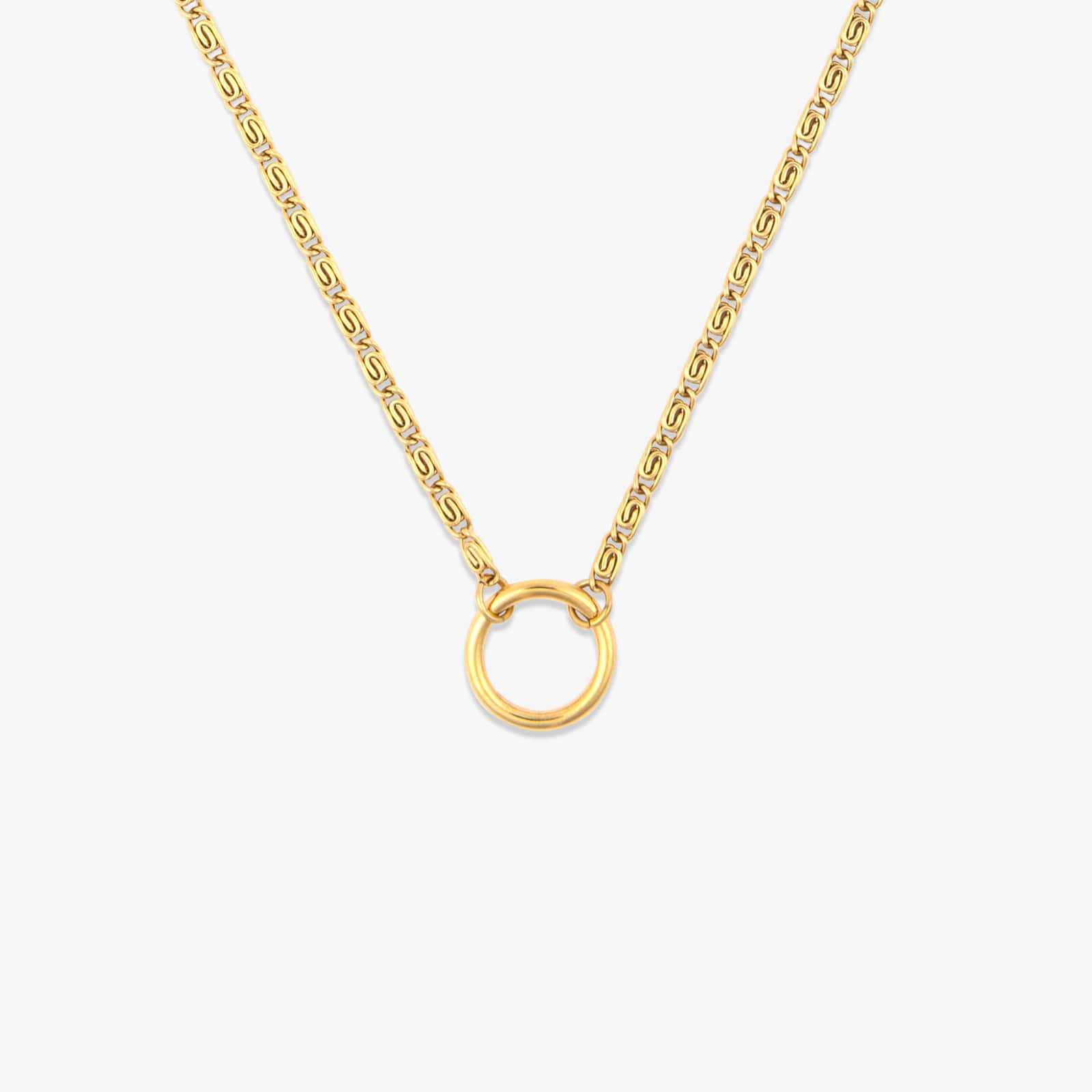 Harper Scroll Chain Necklace
