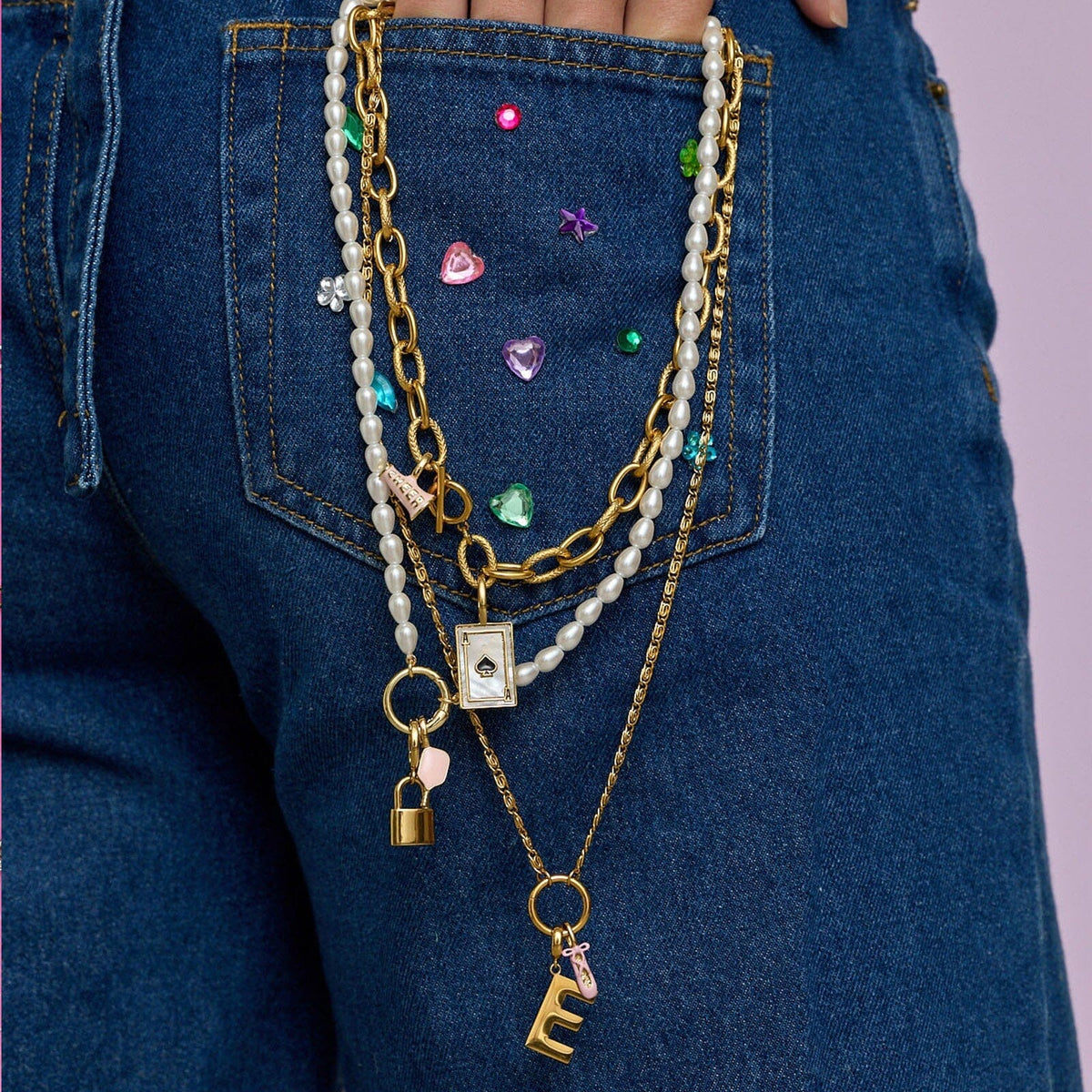 Harper Scroll Chain Necklace