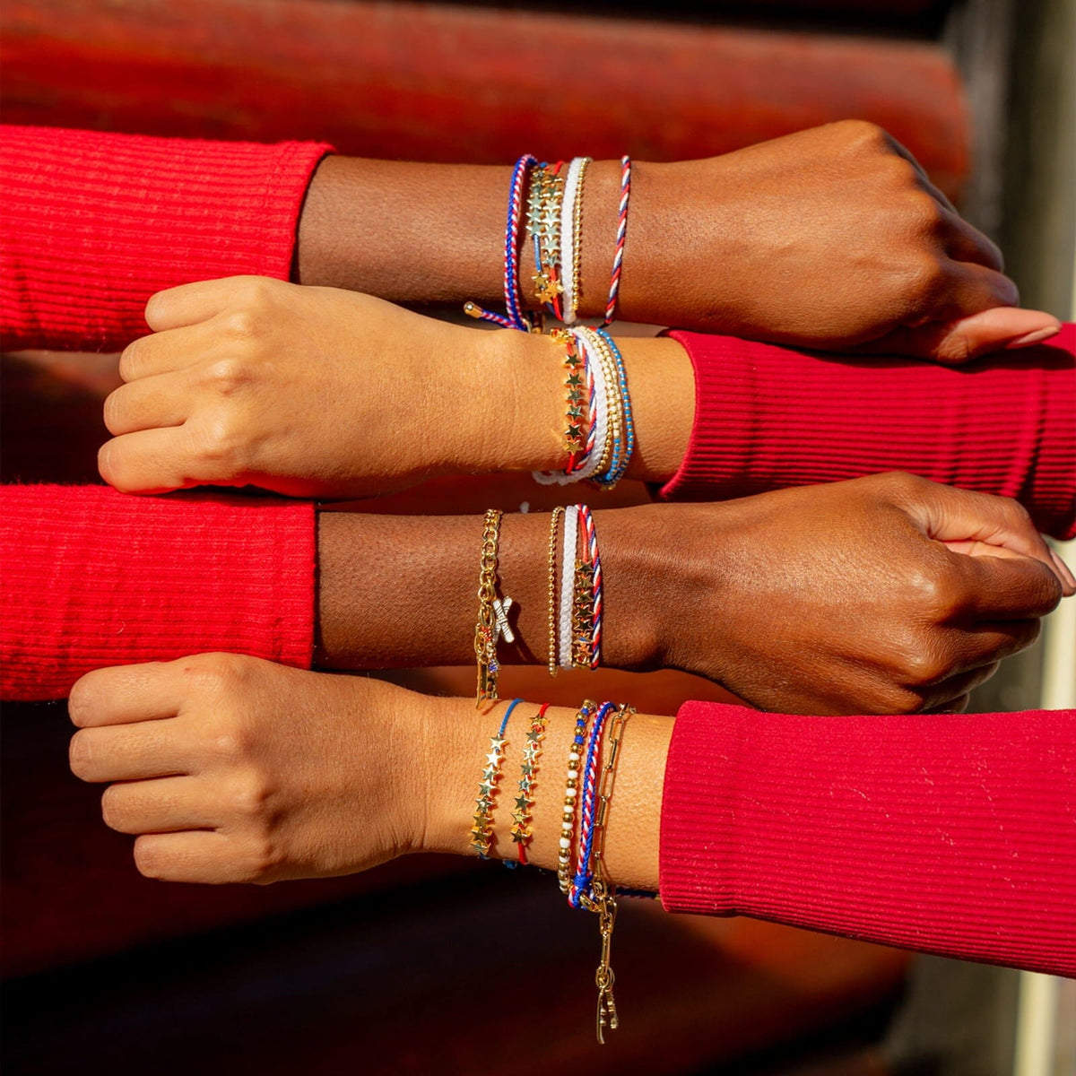 Stripes Woven Bracelet