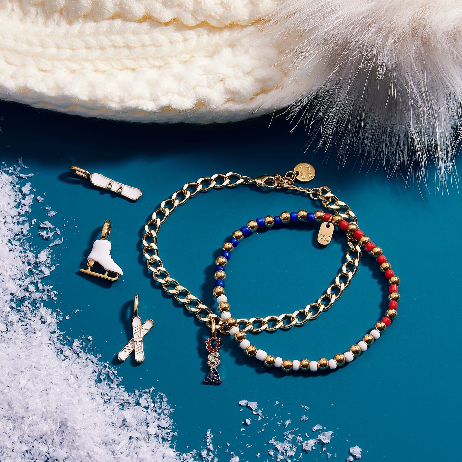 Harper Ice Skate Charm