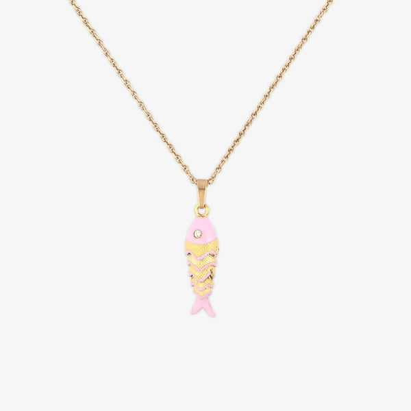 Koi Fish Pendant Necklace