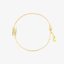 Pavé Initial Chain Bracelet