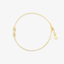 Pavé Initial Chain Bracelet