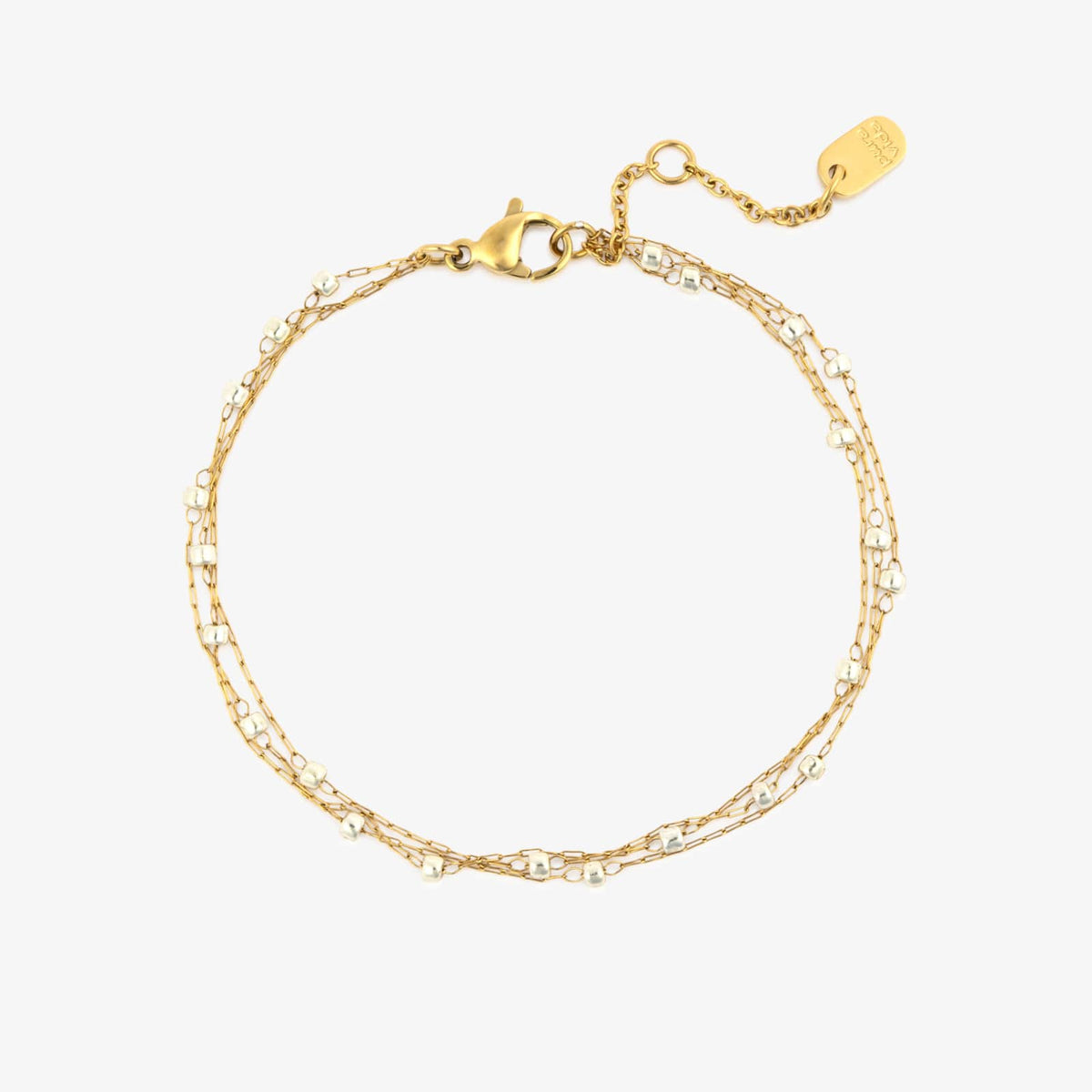 Sparkle Layered Chain Bracelet