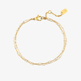 Sparkle Layered Chain Bracelet