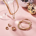 Sparkle Layered Chain Bracelet