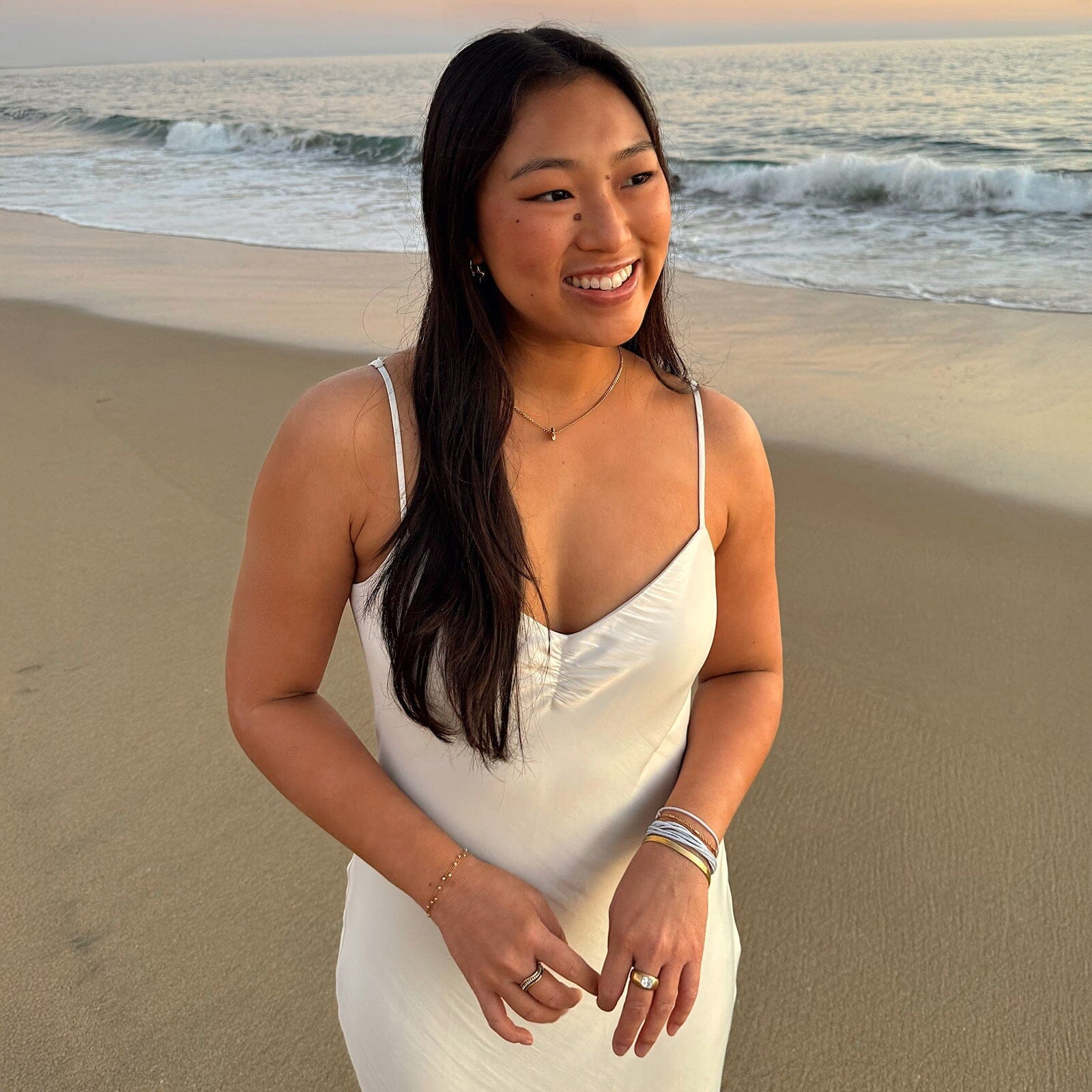 Puffy Star Chain Necklace