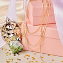 Pavé Initial Box Chain Choker