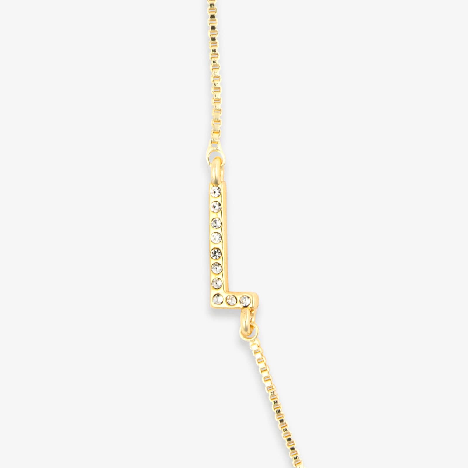 Pavé Initial Box Chain Choker