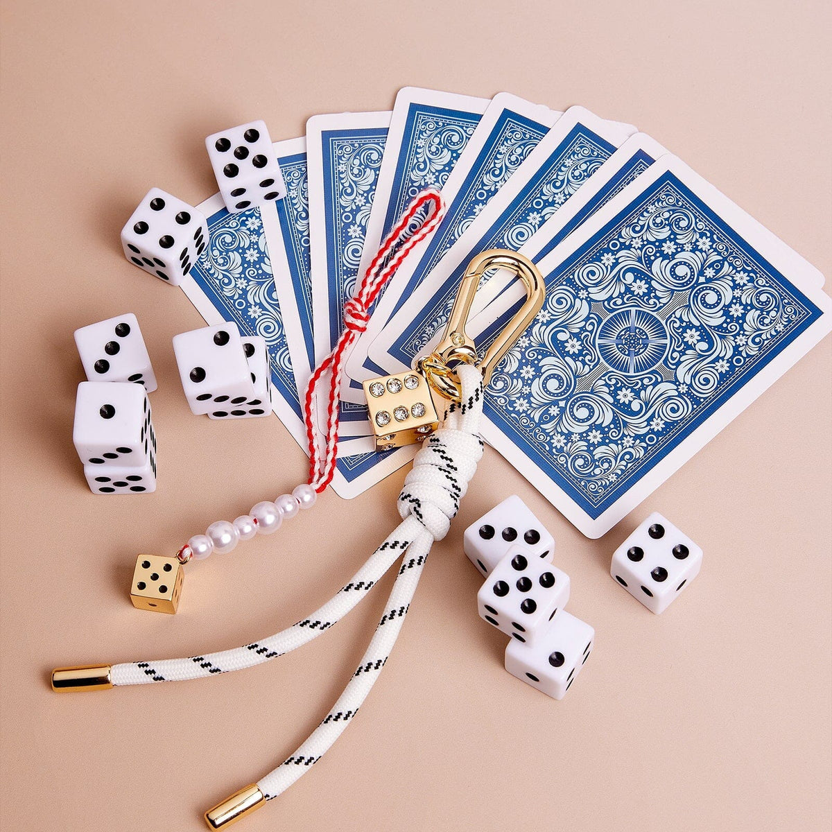 Dice Cici Bag Charm