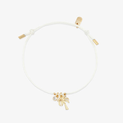 Lydia Palm Tree Charm Bracelet