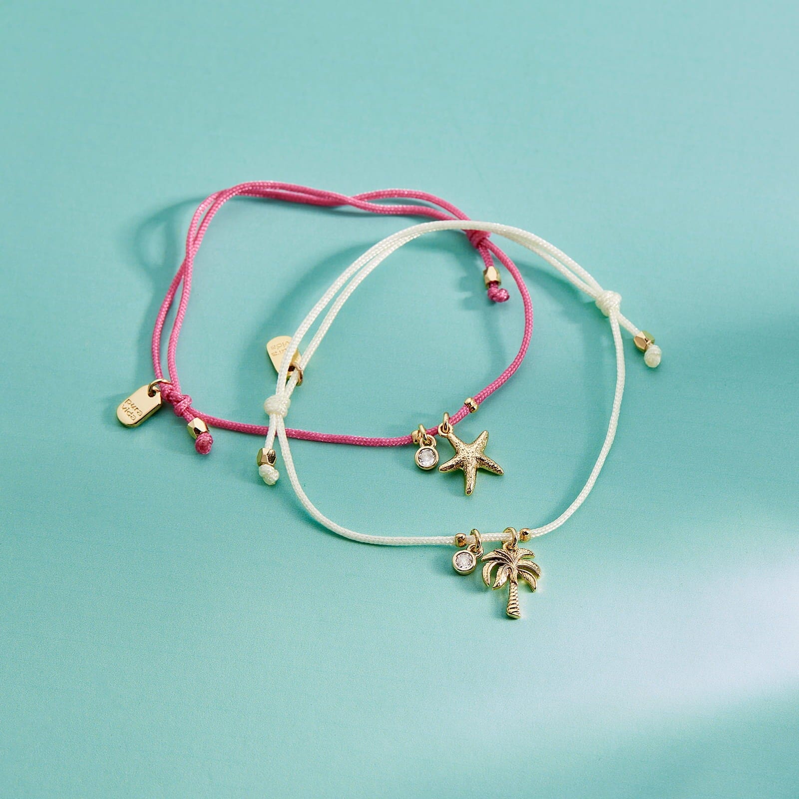 Lydia Palm Tree Charm Bracelet