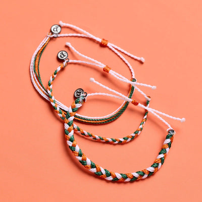 Green, Orange & White Collection