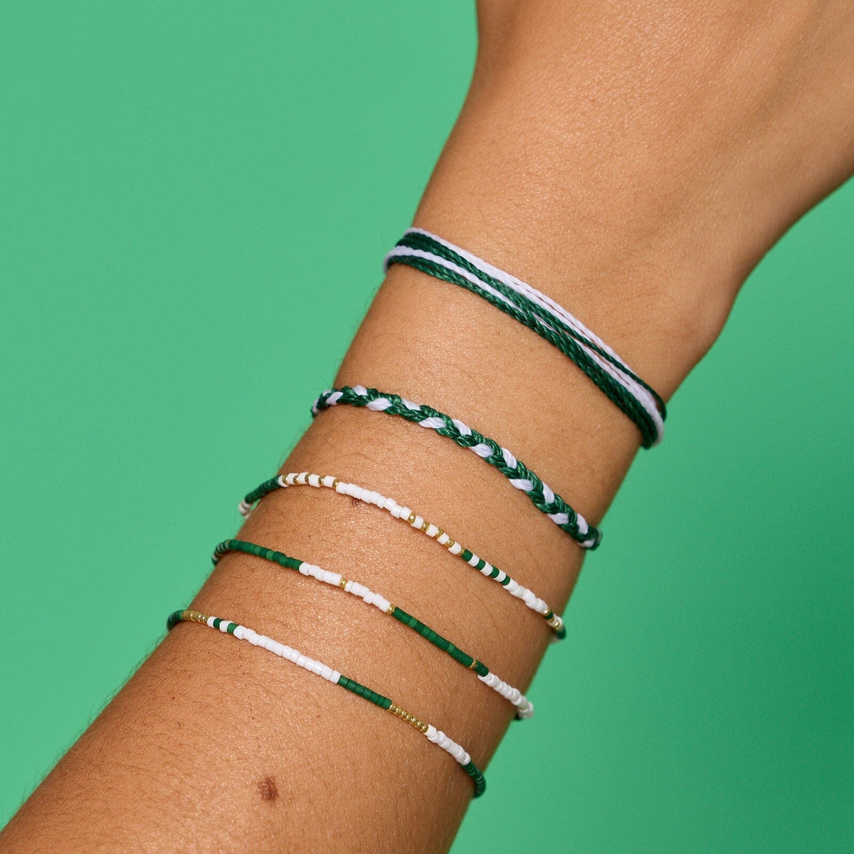 Green & White Collection