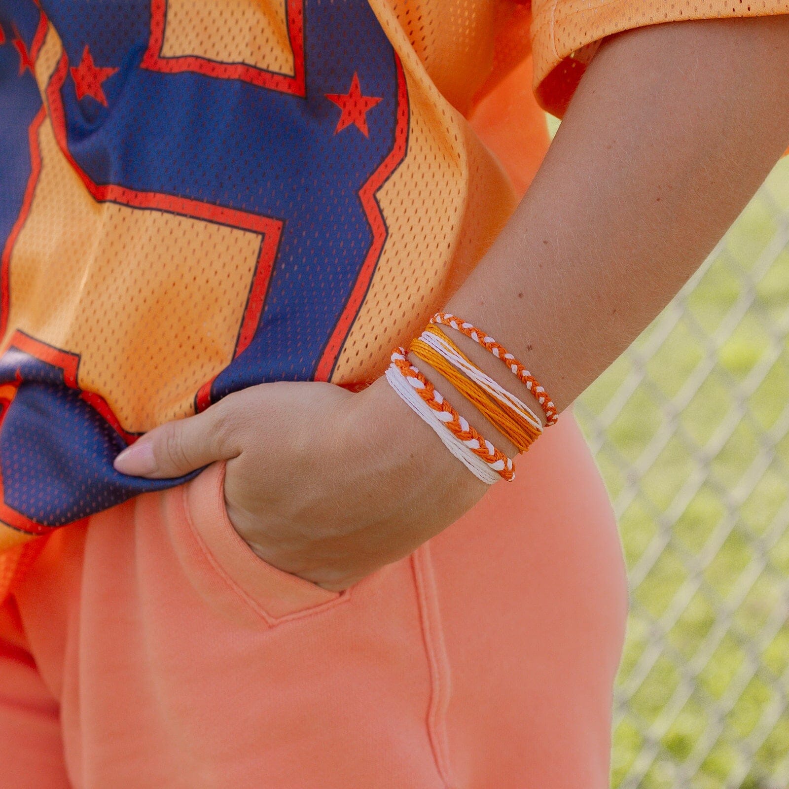 Orange & White Collection