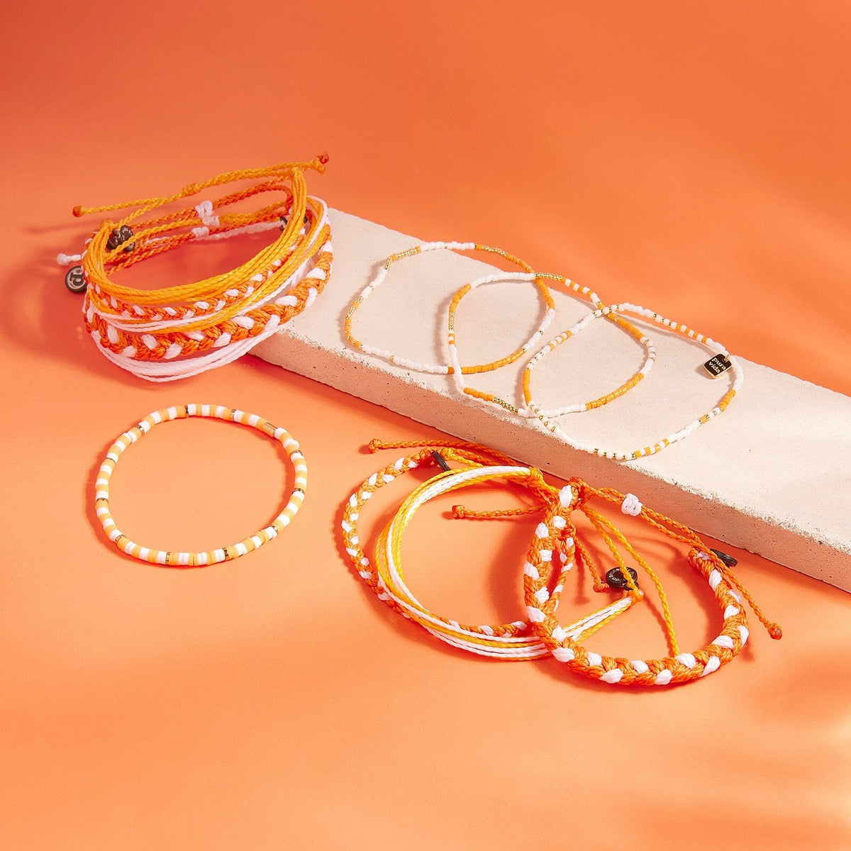Orange & White Collection
