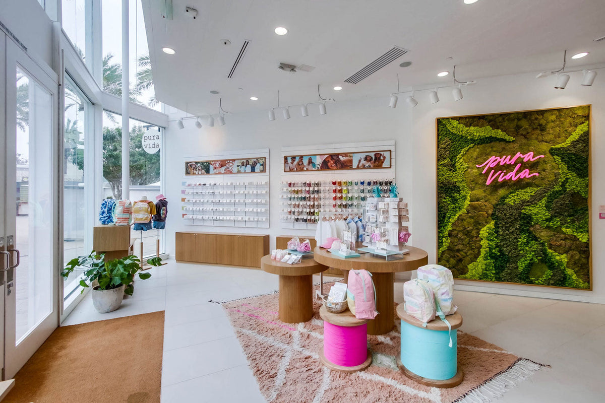 Pura Vida storefront entrance