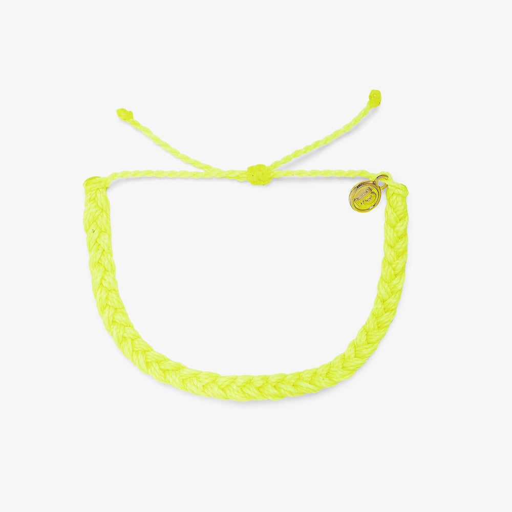 Yellow Braided Bracelet 1