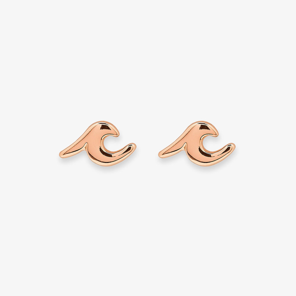 Wave Stud Earrings 1