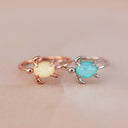 Opal Sea Turtle Ring