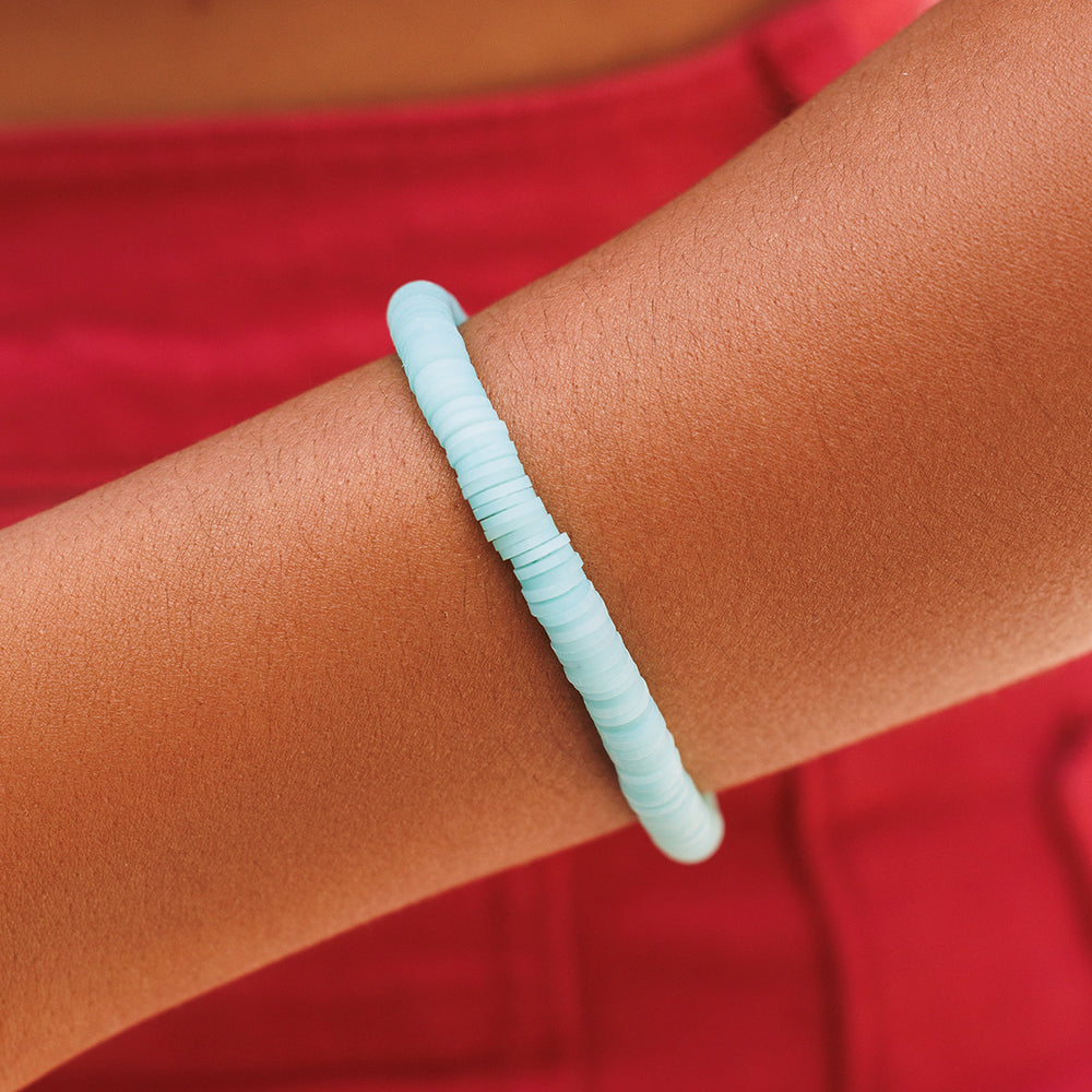 Pastel Disc Stretch Bracelet 8