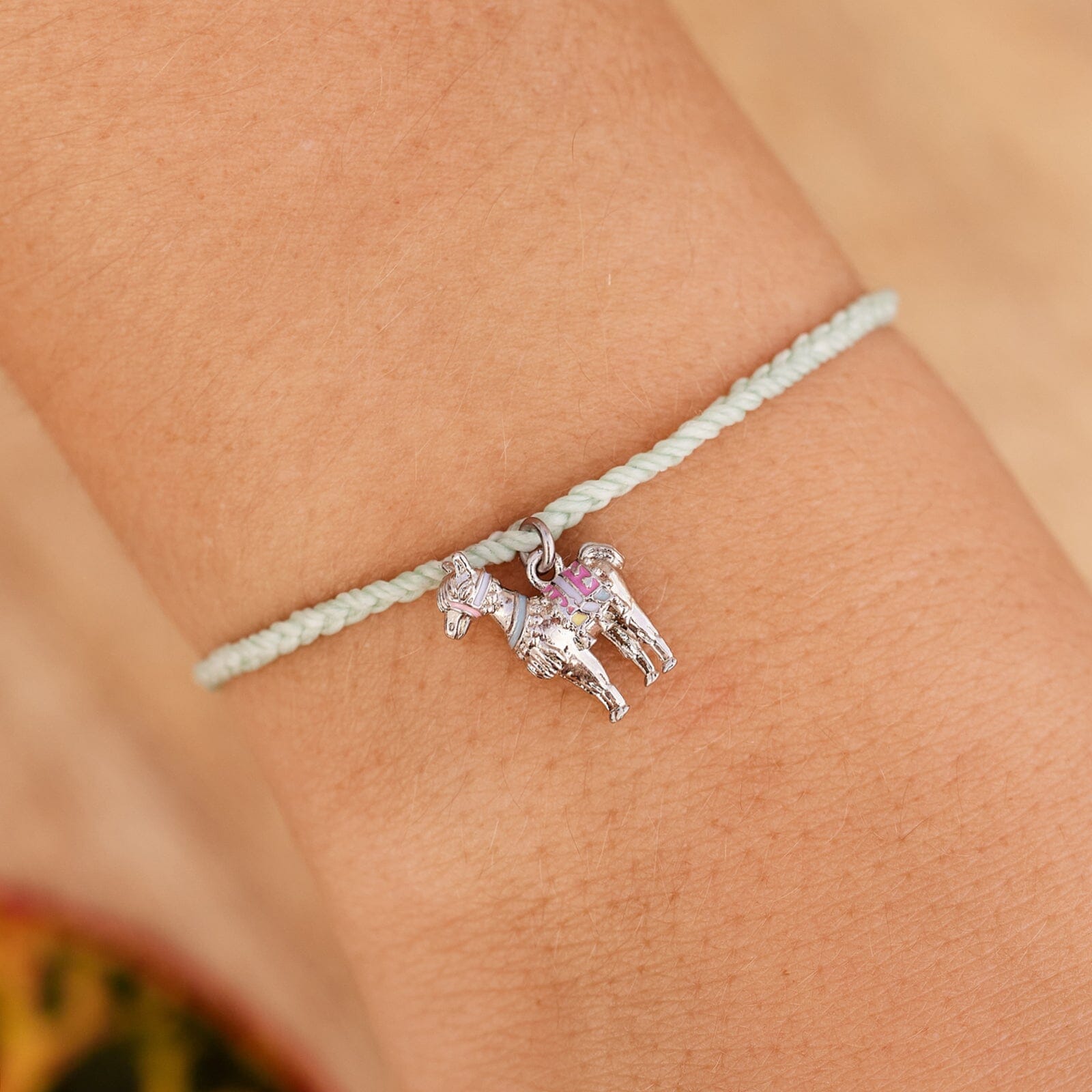 Llama Charm Bracelet