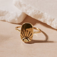 Sunshine Tag Ring