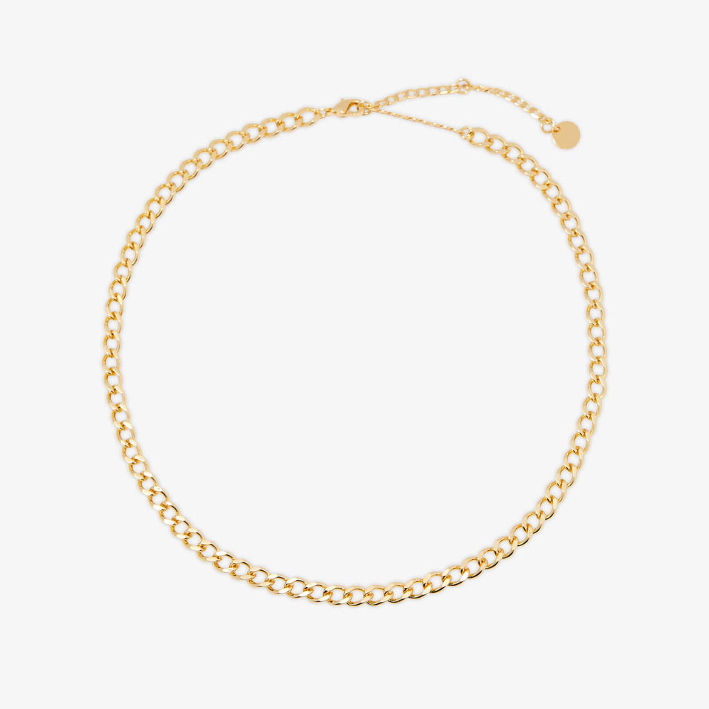 Harper Curb Chain Necklace 1