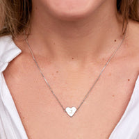 Demi-Fine Engravable Heart Choker Gallery Thumbnail