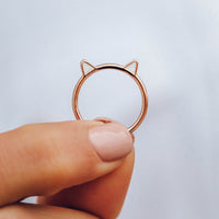 Kitten Ears Ring Gallery Thumbnail