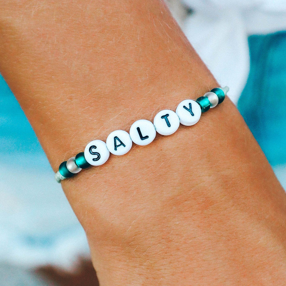 Salty Alphabet Bead Bracelet 2