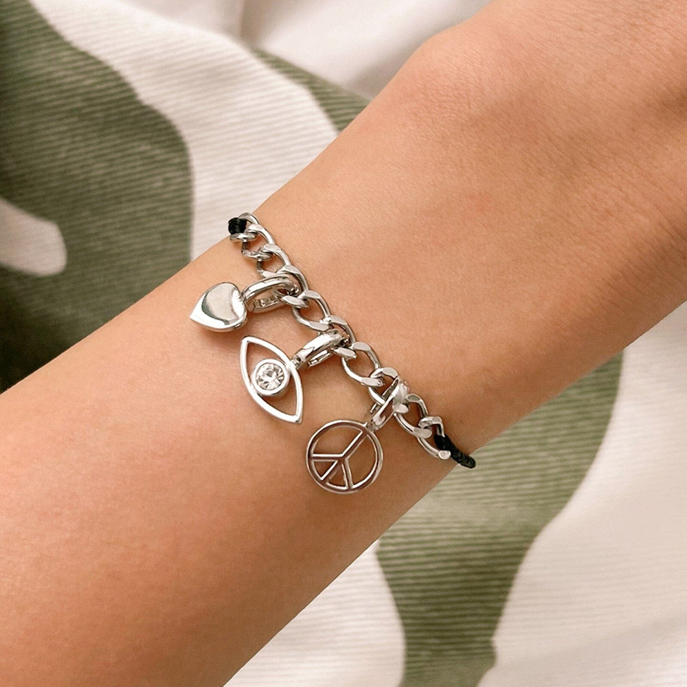 Harper Curb Chain String Bracelet 6