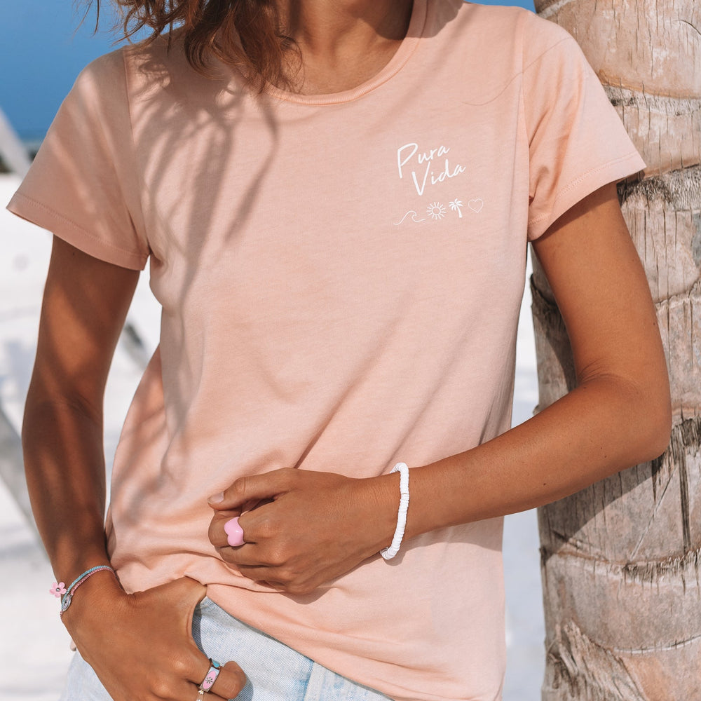 Summer Vibes Fitted Tee 7