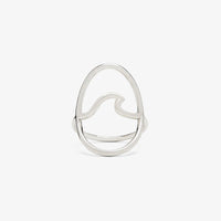 Statement Wave Ring