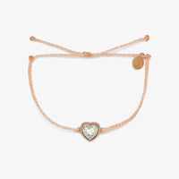 Blush Mermaid Heart Charm Bracelet Gallery Thumbnail